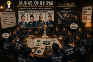 Munas XVIII HIPMI Memanas! “Perang Senyap” Senior vs Suara Anggota Mulai Terbuka ke Publik