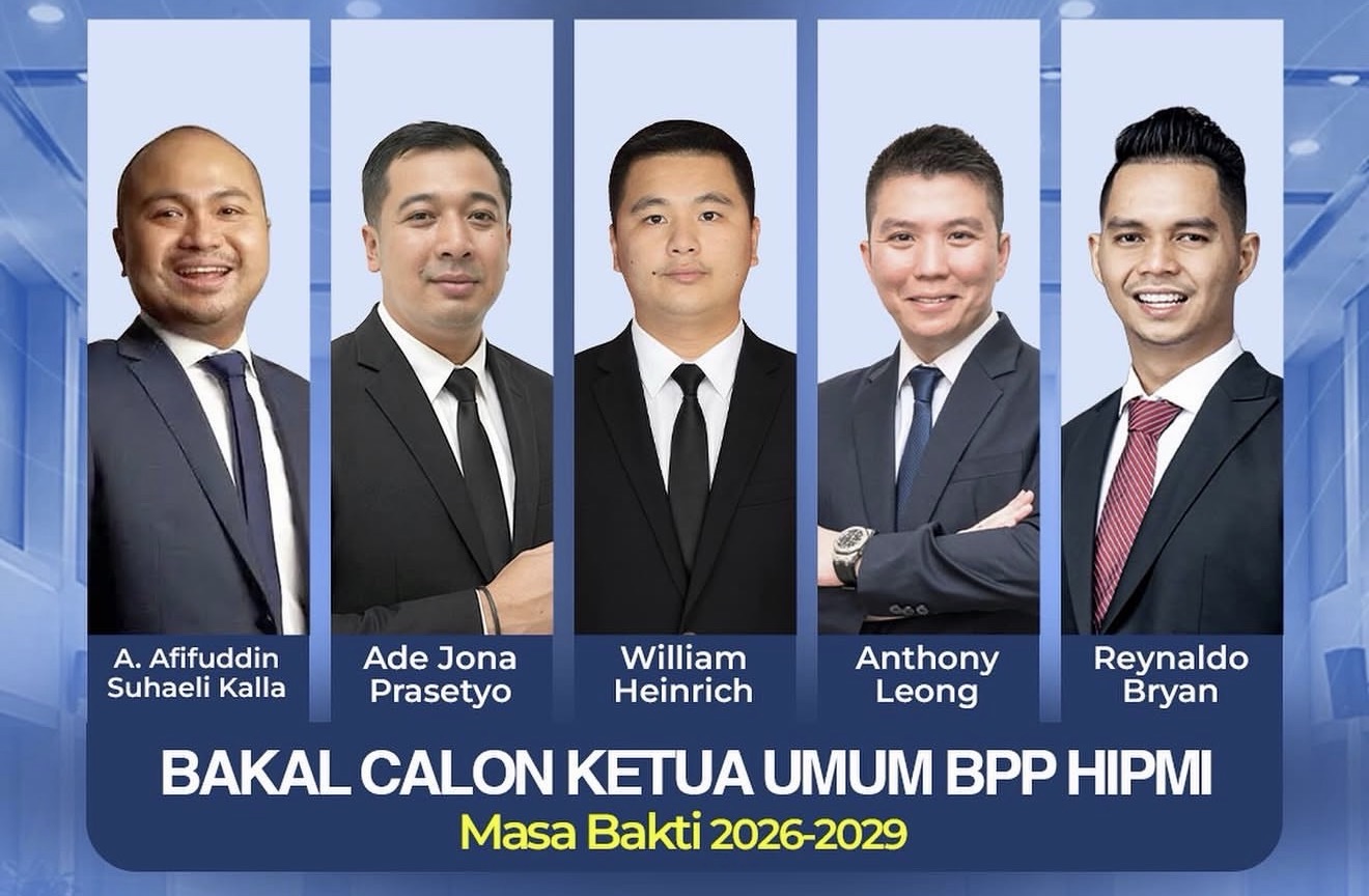 BREAKING NEWS: 5 Nama Muncul sebagai Bakal Calon Ketua Umum BPP HIPMI 2026–2029