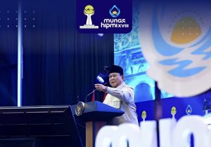 Disapa Langsung Presiden Prabowo di Munas HIPMI XVIII, Rikval Harumkan Nama Banjarmasin dengan Sikap Rendah Hati